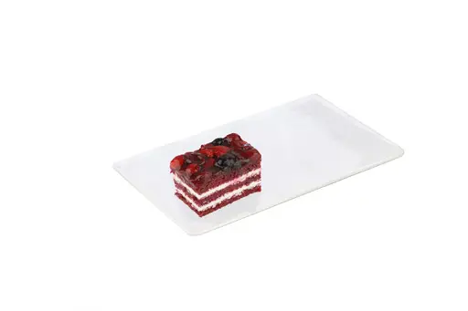 Red Devil mono cake with rich chocolate layers.